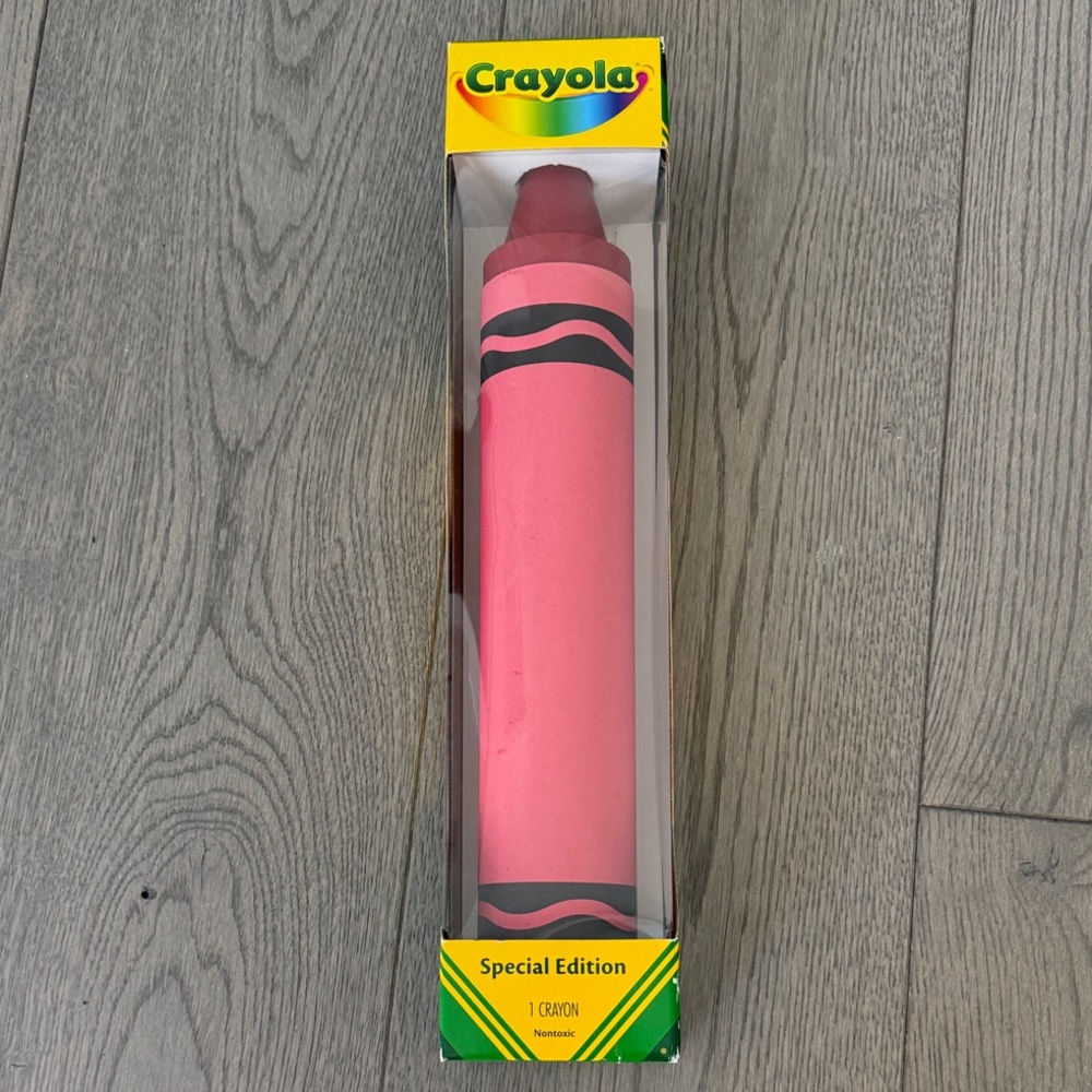 Crayola Special Edition Pink Crayon Collectible